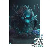 Amorphous Mind Beetle Wooden Jigsaw Puzzles for Adults 500 Piece Toys Family Jigsaw Games Birthday Gifts Puzzle Educational Boys Girls 500pcs (52x38cm)