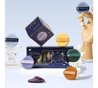 AMORTALS - Big Dipper Series Double-Sided Powder Puff Set - 2 Types Puff Set (4pcs & Rack)