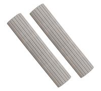 AMOS 2 x Super Mop Replacement Refill Spare Reusable PVA Sponge Head Super Absorbent for Hardwood Laminate Wood Vinyl Tiles Kitchen Bathroom Floor Cleaning