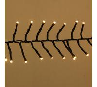 Amos 2000 Led Warm White Christmas Cluster Lights With Memory Function Timer