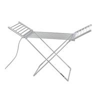 AMOS 230 Electric Heated Clothes Airer Dryer Folding Energy-Efficient Indoor Laundry Drying Rack, White