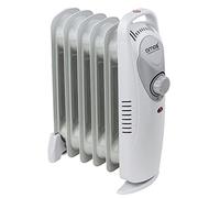 AMOS 6-Fin 800W Oil Filled Radiator with Adjustable Thermostat Home Office Portable Heater