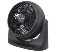 AMOS Turbo Desk Fan 8 Inch 3 Speed Settings 90° Variable Tilt Wall Mount Feature,with Powerful Blade Black