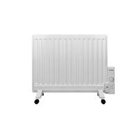 AMOS 800W Free Standing Oil Filled Panel Radiator with Adjustable Temperature Thermostat Compact Slim Home Office Electric Heater