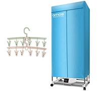 AMOS Eezy-Dry 15kg 25 Items Electric Clothes Dryer 1300W + 2 x 6-Peg Laundry Airer