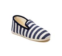 Amos Charentaises - The Blue Sailor, Navy Blue White, 6 UK