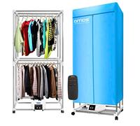 AMOS Eezy-Dry 15kg 25 Items Electric Clothes Dryer 1300W + 2 x 6-Peg Laundry Airer
