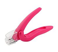 AMOS False Nails Clipper Acrylic UV Gel Fake Artificial Tips Edge Cutter Professional Nail Art Manicure Tool with Tip Trapper
