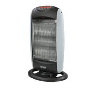 Amos Halogen Heater Oscillation Function With 3 Heat Settings 400W - 1200W