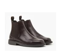 Amos Leather Chelsea Boots Brown