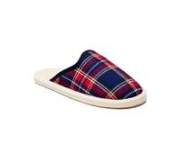 Amos Mule slippers - La Gaelique, Scottish Blue Red, 10 UK