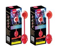 AMOS Music Lollipop Candy, Audio Singing Lollipop Sweets 2-Pack Strawberry Flavours, Sugar Free Music Lolly Novelty Gift for Him or Her