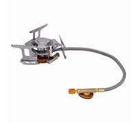 AMOS Poldable Foldable Outdoor Camping Gas Stove Burner with Automatic Piezo Ignition mini foldable Camp Stoves With travel box