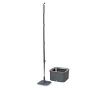 Amos Spin Mop & Bucket Set - Self Cleaning, Rotating Mop With 3X Microfiber Mop Heads