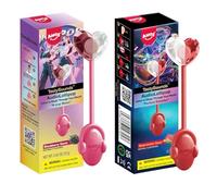Amos TastySounds Audio Music Lollipop, 1x Blackberry & 1x Watermelon -2Pack