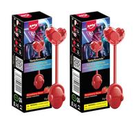 Amos TastySounds Audio Music Lollipop, Vegan 2x Strawberry Lollies Sweets