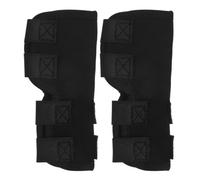 Amosfun 1 Pair Adjustable Dog Leg Support Brace for Injury with Neoprene Fabric Material, Suitable for Front and Rear Legs, for Daily Use and Rehabilitation