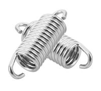 Amosfun 1 Pair Brake Caliper Spring Compatible with Renault and General French Car Models 1997-2008 Rear Brake Pad Clip Spring Anti-rattle Retainer