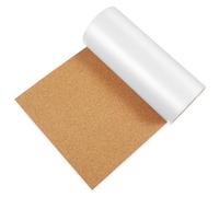 Amosfun 1 Roll Self-Adhesive Cork Board Roll Brown Safe Material Easy to Use for Office Spaces and Sports Venues