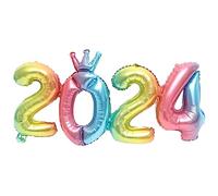 Amosfun 1 Set Balloons for Year Graduation Parties Decorative Party Supplies Thick for Indoor Outdoor Celebrations Photo Props for Lasting Memories
