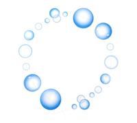 Amosfun 1 String Mermaid Themed Bubble Garland Ocean Party Decoration Birthday Decorative Garland for Undersea Celebrations Versatile Hanging Decor for Rooms Parties Create Vibrant