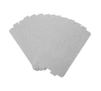 Amosfun 10 Pieces Mica Insulation Sheets Heat-Resistant Microwave Oven Waveguide Cover Fireproof Mica Plates for Kitchen Cooking Supplies