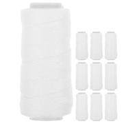 Amosfun 10 Rolls Facial Hair Removal Thread for Epilator Tool, Replacement Cotton Thread for Threading Hair Removal, Suitable for Eyebrow Threading and Ladies Facial Trimmer