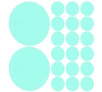 Amosfun 1000pcs High Temperature Green round Masking Tape Dots
