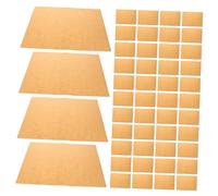 Amosfun 100pcs Kraft Wrapping Paper Packing Paper for Decorations Festivals Wrapping