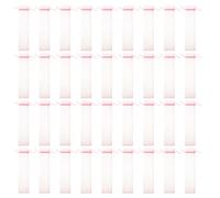 Amosfun 100pcs Pink Organza Sheer Mesh Drawstring Bags for Folding Hand Fans and Small Items, Multi-purpose Storage with Breathable Material, Easy to Carry, for Wedding and Bridal Shower