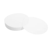 Amosfun 100pcs Qualitative Filter Paper Circles for Labs Quick Flow Water Filtration Paper for Chemistry Experiments School Teaching and Lab Analysis