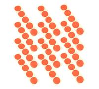 Amosfun 100pcs Red 5cm Gear Embossed Seal Stickers for Certificate Packaging Envelope Label Seal DIY Decorative Office Document Sealing Tags