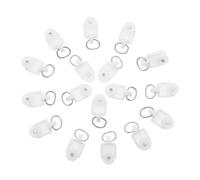 Amosfun 100PCS Silent Curtain Glider Hooks with Dual Wheel Rollers Pulley for Ceiling Mounted Tracks Smooth Sliding Track Rail Runners for Windows Shower Curtains Offices and Hotels