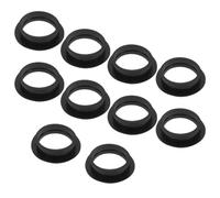Amosfun 10pcs Backup Sensor Rubber Ring for Rear Bumper Ring and Backup Reverse Sensor Black Rubber Resistance and Optimal Accuracy for Vehicles
