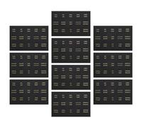 Amosfun 10pcs Bible Index Tabs with Writable Surface PVC Stickers Laminated Sturdy Bible Section Dividers Quick Access Organiser Tabs for Journaling and Study