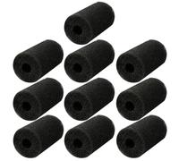 Amosfun 10pcs Black Pre-filter Sponge Rolls for Aquarium Pump Intake Sponge Filter Cover to Prolong Filter Media Life and Trap Particles