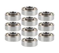 Amosfun 10pcs Deep Groove Ball Bearings Ball Bearing Accessories Steel Sturdy Materials Smooth Pushing and Turning Easy to Clean for Wheelchairs and Small Carts in Situations