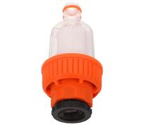Amosfun 10pcs High Pressure Washer Water Inlet Filter Connector with Detachable Filter Assembly for Car Washing and Industrial Cleaning Plastic Material Compatible with Garden Hose