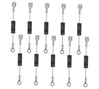 Amosfun 10pcs Microwave Oven Diodes Replacement Parts Unilateral High Voltage Semiconductor Diode for Household Microwave Appliances