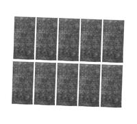 Amosfun 10pcs Nano Sparkle Cloth Car Scratch Removal Pads for Vehicles Tough Stains Gentle Paint Quick Auto Polishing Cloth for Scratch Repair and Swirl Residue Removal