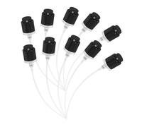 Amosfun 10pcs Perfume Pump Tops Replacement High Density Fine Mist Sprayer Nozzles for Even Fragrance Distribution Easy Press Spray Heads for Bottles Reliable Performance