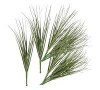 Amosfun 10pcs Simulated Saccharin Fake Plants Artificial Greenery for Outdoor Use Realistic Faux Grass Stems for Garden Wall Decorations and Indoor Plant Displays