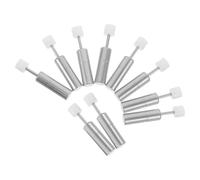 Amosfun 10pcs Soft Close Trash Can Dampers Hydraulic Piston Replacement Stainless Steel Slow Close Lid Mechanism for Garbage Bin Quiet-closing Wastebasket Buffer for Kitchen and Bathroom