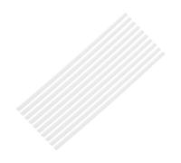 Amosfun 10pcs White Abs Guitar Fretboard Side Dot Markers Plastic Instrument Side Dot Markers for Guitar to Solve Tone Issues and Enhance Playing Skills Suitable for Amateur Enthusiasts