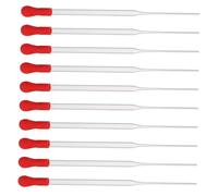 Amosfun 10pcs Wine Sampling Straw Portable Pipettes for Red Wine Tasting Precise Sample Extractor for Accurate Control and Flavor Preservation Compact Design for Cellars and Home Brewing