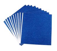 Amosfun 12 Sheets 3d Printer High Temperature Heat Bed Tape 210x200mm Blue Masking Adhesive for Heated Bed Printing Accessories