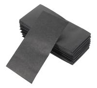 Amosfun 120pcs Black Self-Seal Money Envelopes Budget Saving Cash Organizer Envelopes for Cash Management and Savings Challenge in Office and Personal Use