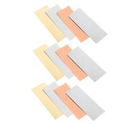 Amosfun 12pcs Copper Zinc Sheeting Kit for Fruit Battery Experiments Educational Resources for Original Battery Testing Engaging Science Materials for Schools Labs