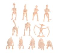 Amosfun 12pcs Dinosaur Skeleton Model for Plastic Archaeological Dig Kit with Realistic Bone Design Educational Birthday Party Favor for Boys and Creative Dinosaur Figures