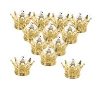 Amosfun 12pcs Fillable Candy Boxes with Dome Plated Storage Containers for Weddings Birthday Parties Showers Secure and Versatile Decorative Treat Holders